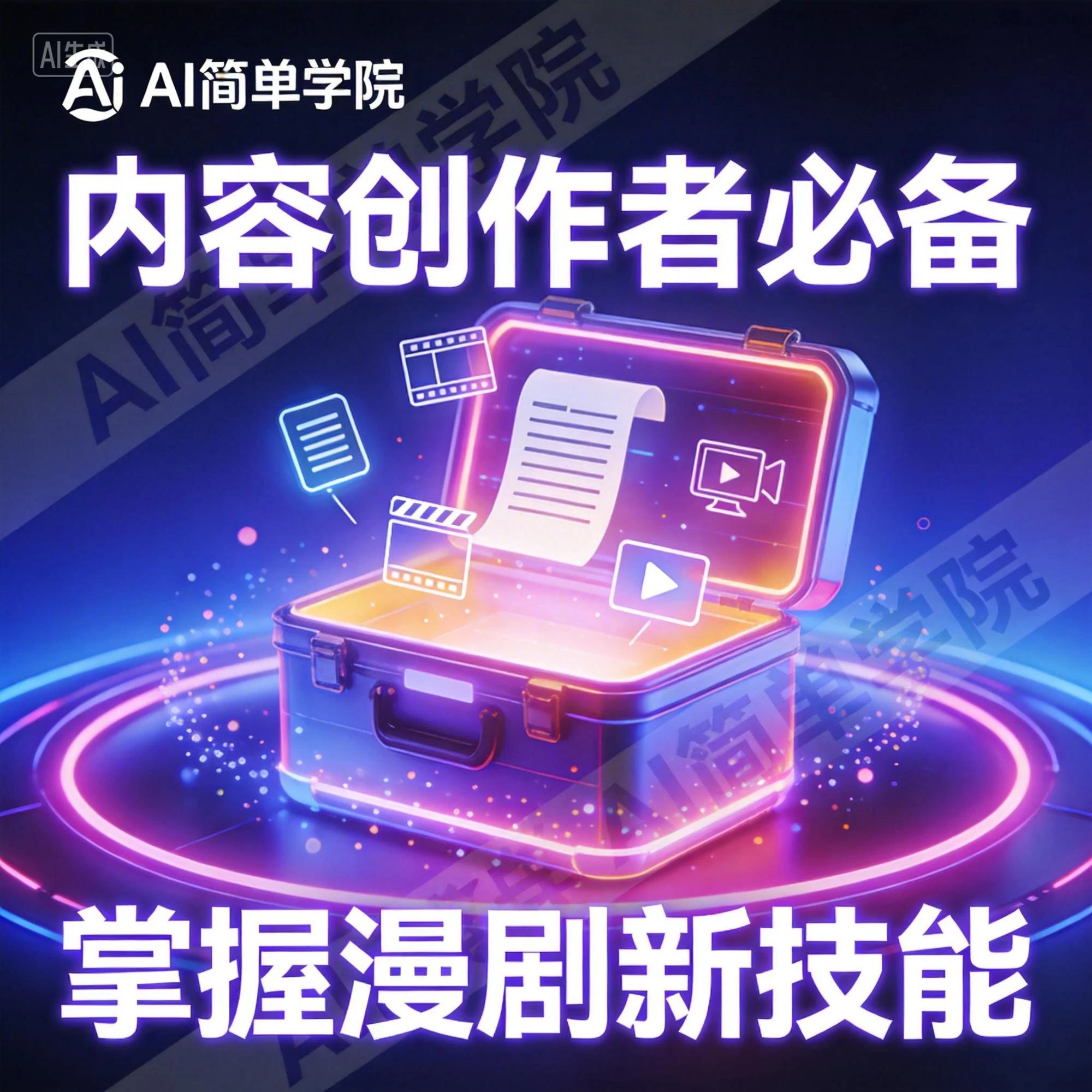 2025AI漫剧全套课程新手入门精通赛道实操案例训练教学虚拟资料